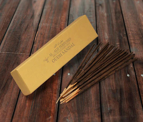 Al Alif Oudh Sandal 50gm Incense Sticks